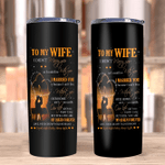 Personalized Tumbler To My Wife I Didn't Marry You So I Could Live With You, Gift For Wife Tumbler, Valentine's Day Gift - Spreadstores