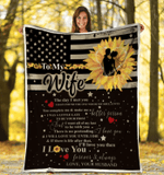 Personalized Blanket To My Wife The Day I Met You, You Complete Me Fleece Blanket - Spreadstores