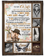 Personalized Blanket To My Wife I Was A Little Late Yo Be Your First, Wedding Anniversary Gift Fleece Blanket - Spreadstores