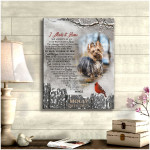 Custom Canvas Prints Memorial Pet Photo I made it home Wall Art Ohcanvas - Personalized Dog Sympathy - Spreadstores