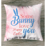 Some bunny love you Christian pillow - Christian pillow, Jesus pillow, Bible Pillow - Spreadstore
