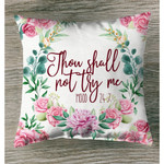 Thou shall not try me Mood 24:7 Bible verse pillow - Christian pillow, Jesus pillow, Bible Pillow - Spreadstore