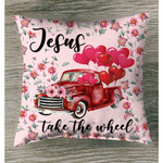 Jesus take the wheel Christian pillow - Christian pillow, Jesus pillow, Bible Pillow - Spreadstore