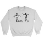 Thank you Jesus sweatshirt - Christian sweatshirts - Gossvibes