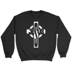 Jesus on the Cross Christian sweatshirt - Gossvibes