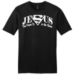 The power is in the name of Jesus mens Christian t-shirt - Gossvibes