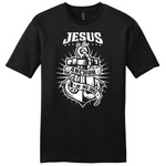 Jesus is the anchor of my soul mens Christian t-shirt - Hebrews 6:19 - Gossvibes