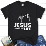 Jesus saved my life womens Christian t-shirt - Gossvibes