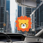 Car Hanging Ornament Cute Cartoon Lion Flower And Tree