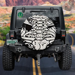 Skull Celestial Skeleton Galaxy Printed Spare Tire Cover Car Accessories