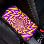 Yellow Big Bang Moving Optical Illusion Car Center Console Cover