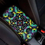 Ornament Psychedelic Trippy Print Car Center Console Cover