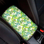 Palm Tree Banana Pattern Print Car Center Console Cover