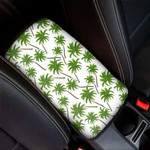 Palm Tree Pattern Print Car Center Console Cover