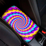 Twisted Spiral Moving Optical Illusion Car Center Console Cover