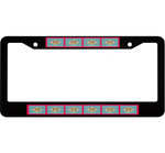 10 Flags Of Delaware State Pattern Car License Plate Frame
