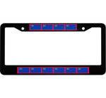 10 Flags Of Nevada State Pattern Car License Plate Frame