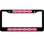 10 Flags Of Florida State Pattern Car License Plate Frame