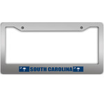Pattern Of Flags South Carolina State Car License Plate Frame
