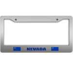 Pattern Of Flags Nevada State Car License Plate Frame