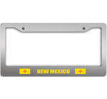 Pattern Of Flags New Mexico State Car License Plate Frame