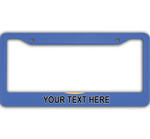 Pattern Of Flags Minnesota State Custom Text Car License Plate Frame