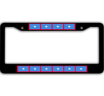 10 Flags Of Somalia Pattern Car License Plate Frame