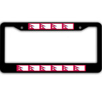 10 Flags Of Nepal Pattern Car License Plate Frame