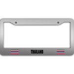 2 Flags Of Thailand Pattern National Flag Car License Plate Frame