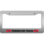 2 Flags Of Trinidad And Tobago Pattern National Flag Car License Plate Frame