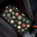 Big Bang Stars In Colorful Elements Pattern Car Center Console Cover