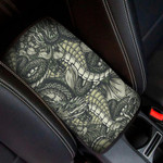 Angry Poisonous Snake Dangerous And Fantasy Dragon Car Center Console Cover