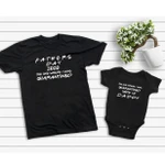 2021 Father'S Day Quarantined Matching T-Shirt Gift For New Dad