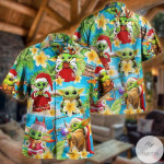 Christmas Hawaii Shirt, A Merry Christmas I Wish You Yo.da Button Up Shirt For Men