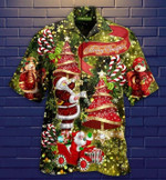 Christmas Hawaiian Shirt, Merry Christmas Button Up Shirt For Men