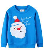 Kid Christmas 3D Sweatshirt, Santa Claus Ho Ho Ho Christmas Shirt For Toddler