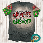 Christmas Bleached Tshirt, In A World Full Of G.rin.ches Be A Griswold Christmas Shirt For Women Men
