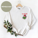 G.rin.ch Crewneck Sweatshirt, I'm A Mean One Christmas Sweatshirt