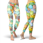 Cute Colorful Cats Christmas Leggings For Sports, Yoga, Workout Fitness, Women Gift