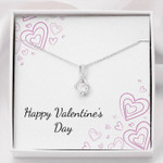 Valentines day gifts for her, Alluring Beauty Necklace for Wife/Girlfriend, Happy Valentines Day