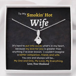 Valentines day gifts for her, Alluring Beauty Necklace for Wife, My One My Only My Love