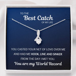 Valentines day gifts for her, Alluring Beauty Necklace for Wife, Fisherman