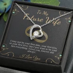 Valetines Day Gift For Her, Forever Love Necklace For Future Wife, I Love You Forever And Always