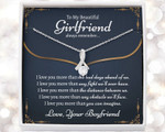 Valentines day gifts for her, Alluring Beauty Necklace for Girlfriend/Wife, Love You More Than You Can Image