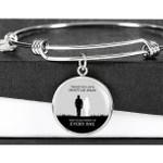Valentines Day Gif For Her, They Walk Beside Us Everyday Bangle Bracelet