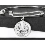 Valentines Day Gif For Her, My Soulmate Bangle Bracelet