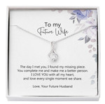 Valentines day gifts for her, Alluring Beauty Necklace for Future Wife, I Love You With All My Heart