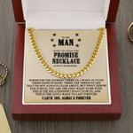 Valentines Day Gifts For Him, Cuban Necklace For Boyfriend, This Is THe Relationship I Want To Be In
