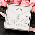 Valentines day gifts for her, Alluring Beauty Necklace for Wife, You're Sexy