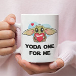 One For Me Funny Mug For Husband/ Wife, Boyfriend/ Girlfriend, Valentine Day Gift For Him/ Her